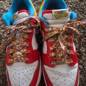 Fruity pebbles dunk low shoes